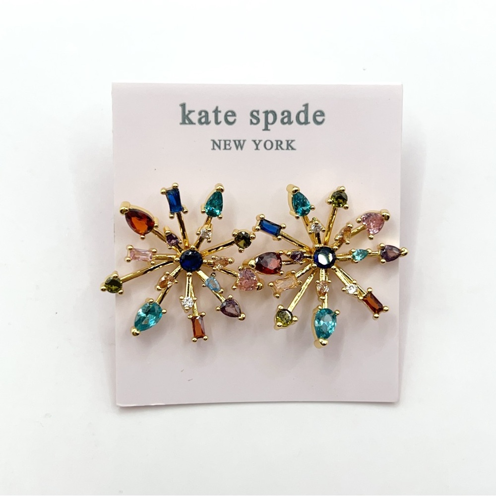 KS118-Kate Spade firework earrings